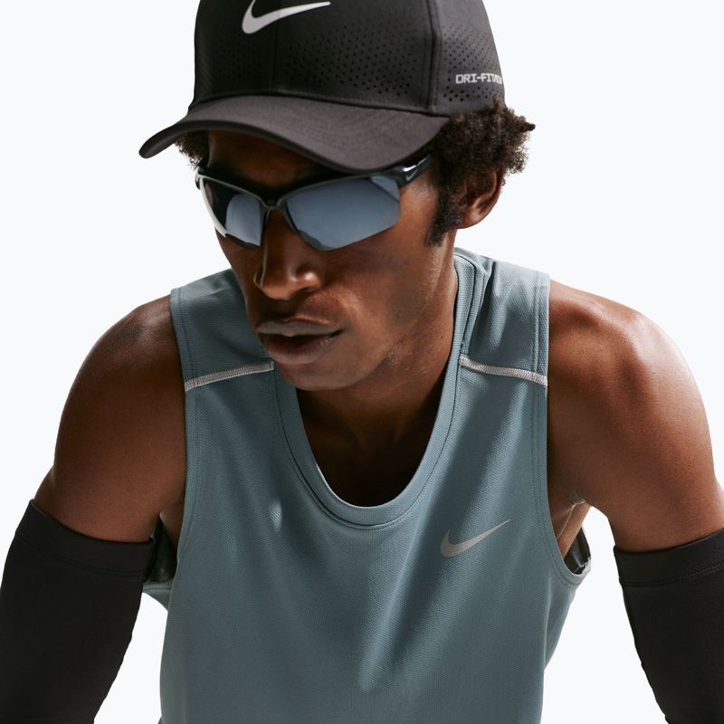 Vyriški bėgimo marškinėliai Nike Miler Dri-Fit mineral slate 4