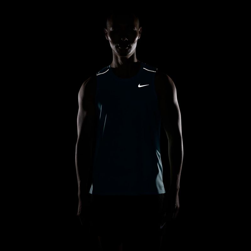 Vyriški bėgimo marškinėliai Nike Miler Dri-Fit mineral slate 7