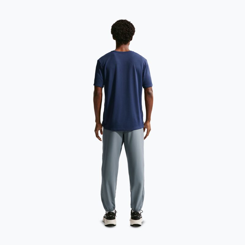 Vyriškos bėgimo kelnės Nike Miler Dri-Fit Woven smoke grey/smoke grey 3