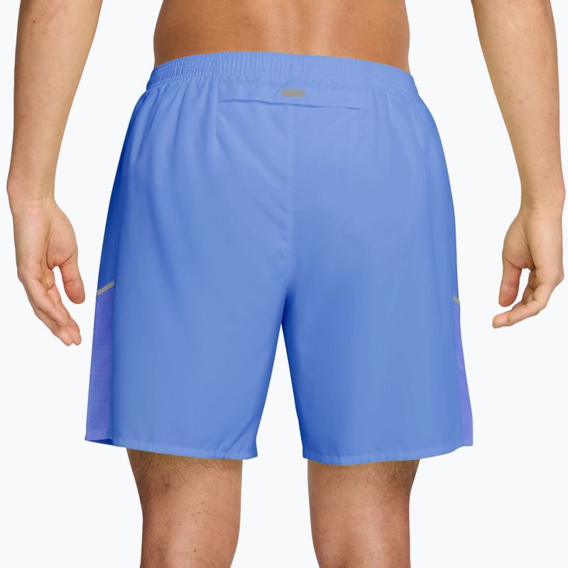 Vyriški bėgimo šortai Nike Miler Dri-Fit Brief Lined7" royal pulse/sapphire 2