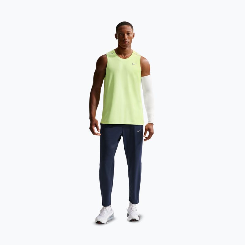 Vyriškos bėgimo kelnės Nike Miler Dri-Fit Knit midnight navy 2