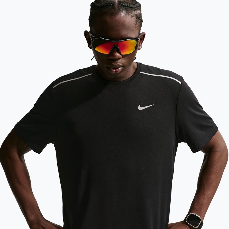 Vyriški bėgimo marškinėliai Nike Miler Dri-Fit UV black 5