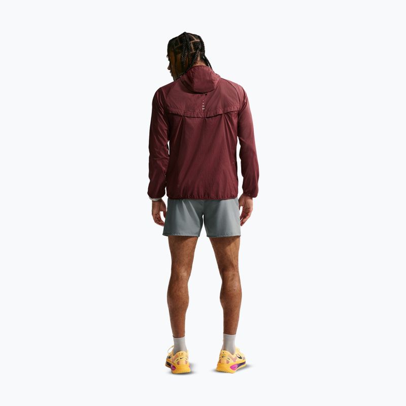 Vyriški šortai Nike Miler Dri-Fit Brief Lined 5" smoke grey/smoke grey 3