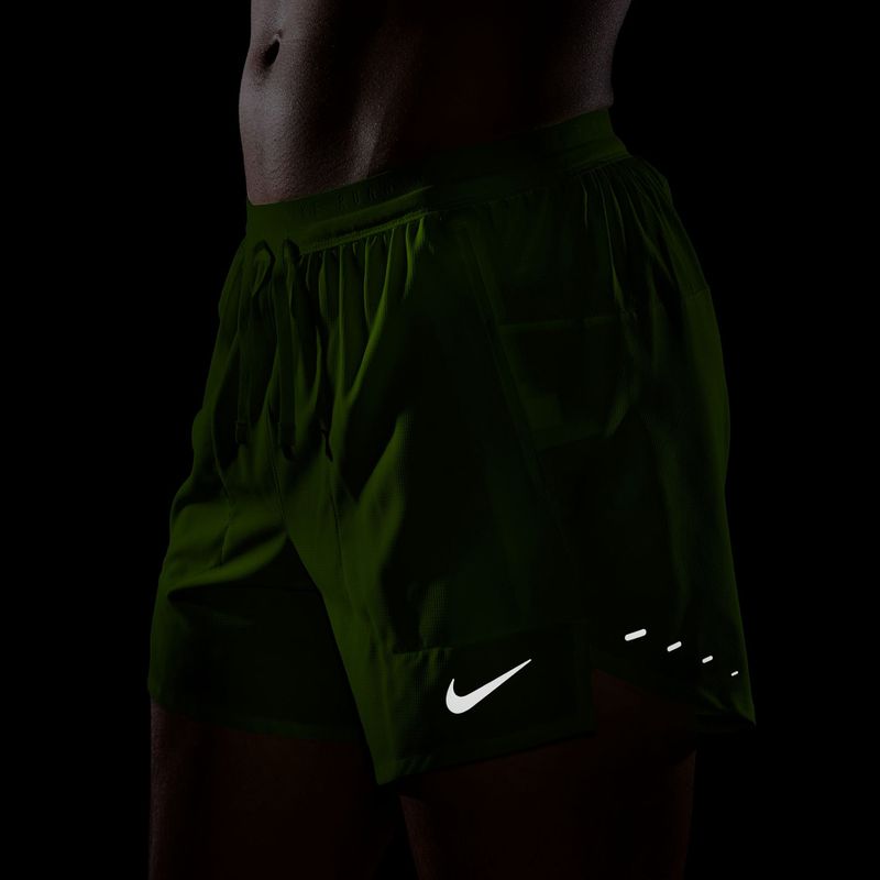 Vyriški šortai Nike Stride Dri-Fit Brief-Lined 5" volt ice 7