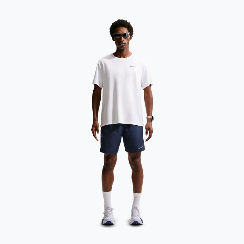 Vyriški bėgimo šortai Nike Miler Dri-Fit Brief Lined7" midnight navy 2