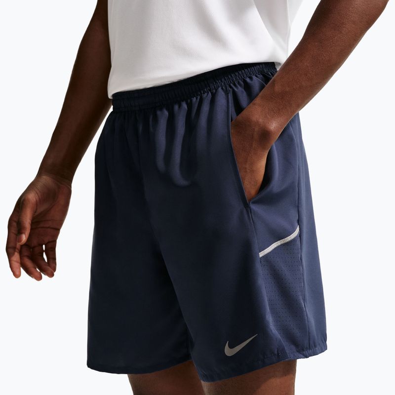 Vyriški bėgimo šortai Nike Miler Dri-Fit Brief Lined7" midnight navy 5
