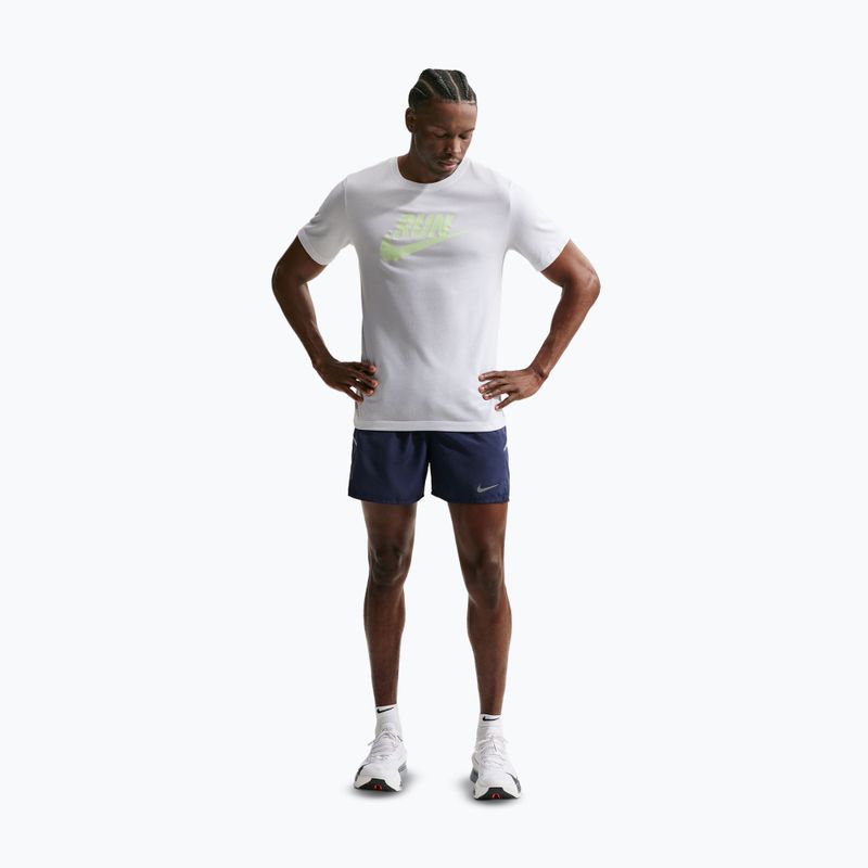 Vyriški šortai Nike Miler Dri-Fit Brief Lined 5" midnight navy 2