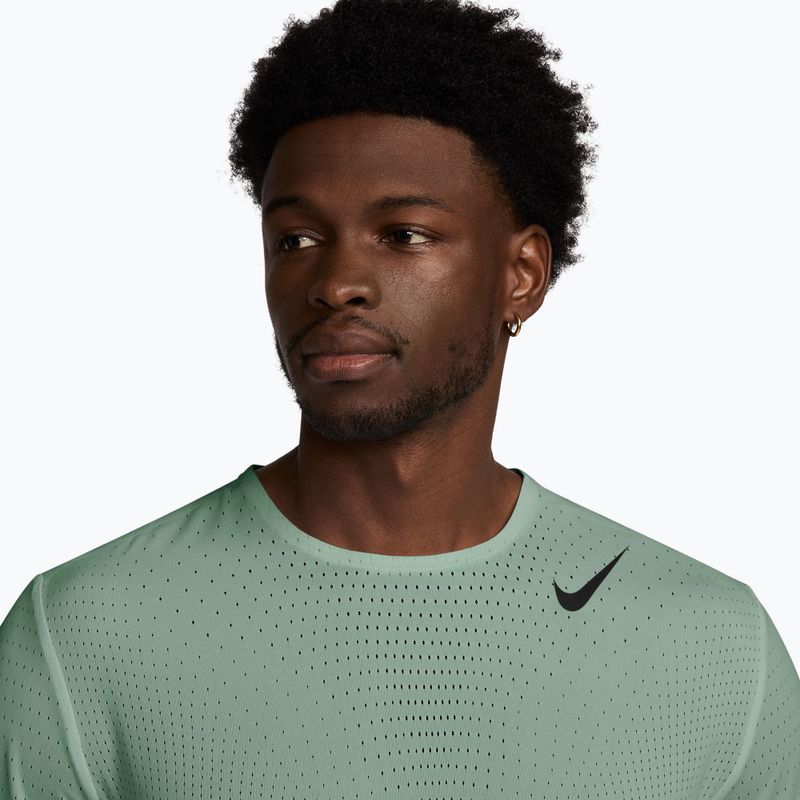 Vyriški bėgimo marškinėliai Nike AeroSwift Dri-Fit ADV steam/black 3