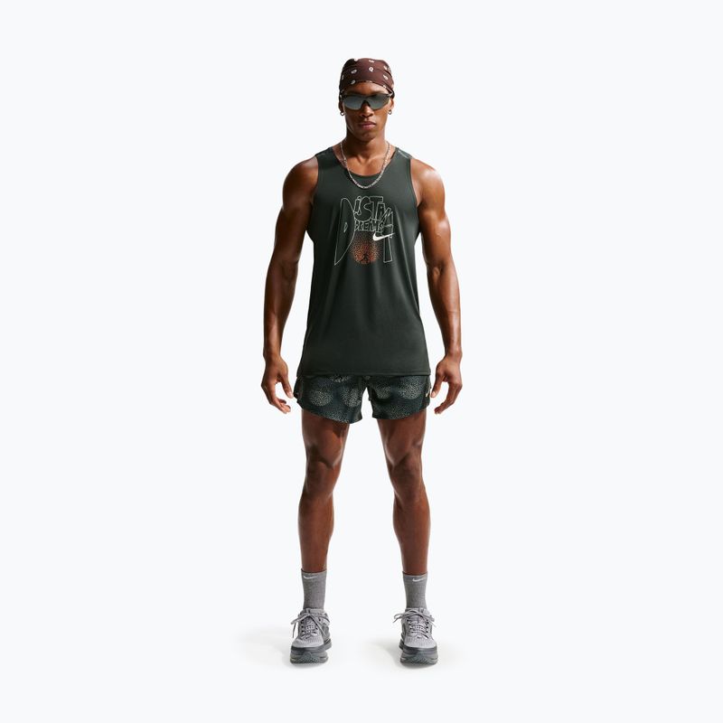 Vyriški bėgimo marškinėliai Nike Stride Dri-Fit ADV black spruce 2
