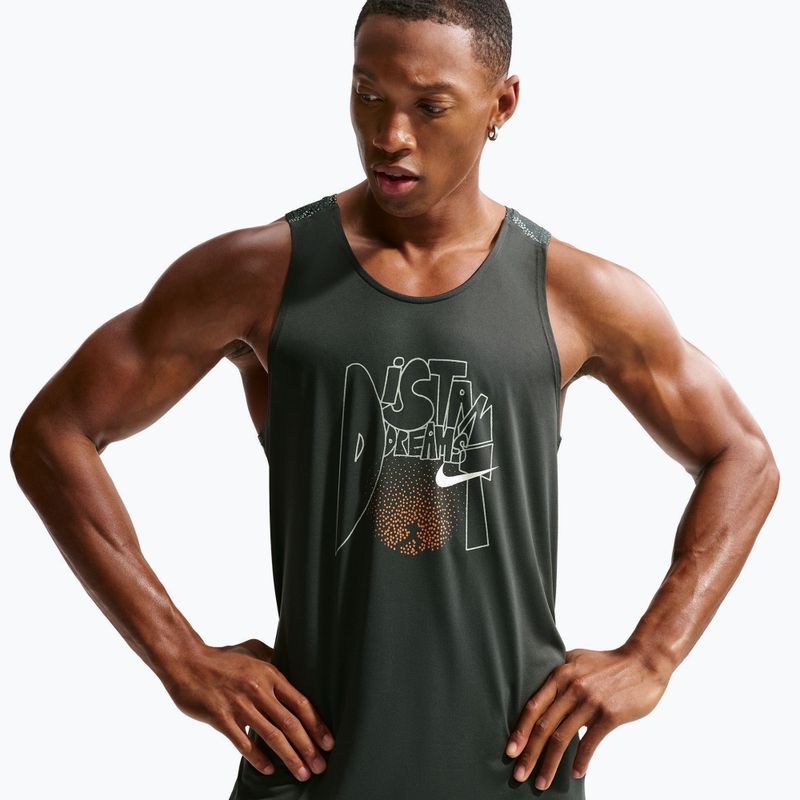 Vyriški bėgimo marškinėliai Nike Stride Dri-Fit ADV black spruce 4