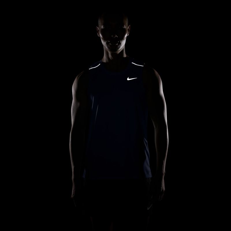 Vyriški bėgimo marškinėliai Nike Miler Dri-Fit midnight navy 7