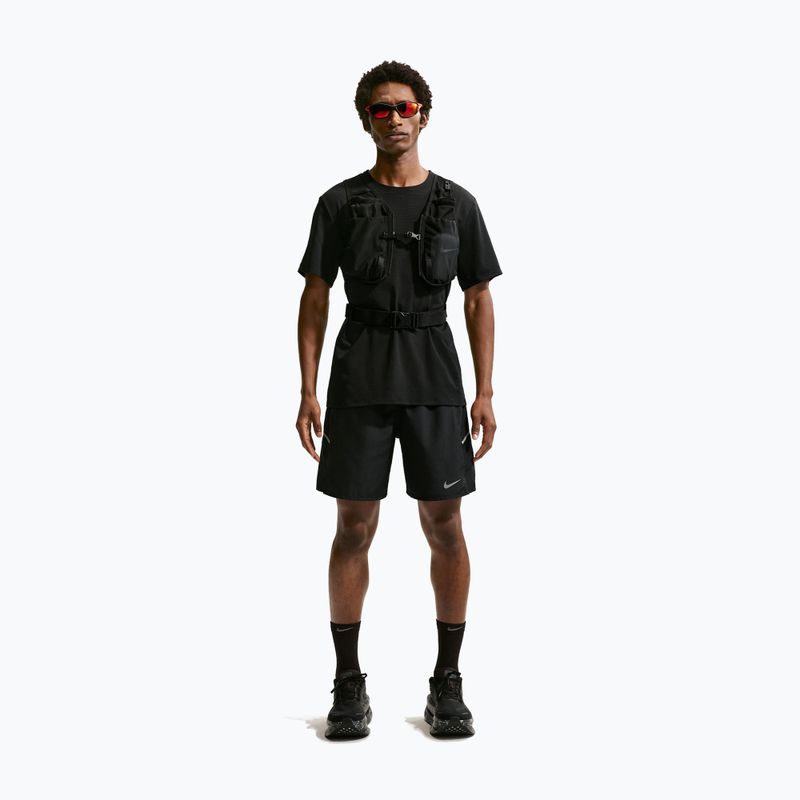 Vyriški bėgimo šortai Nike Miler Dri-Fit 2in1 7" black/black 2