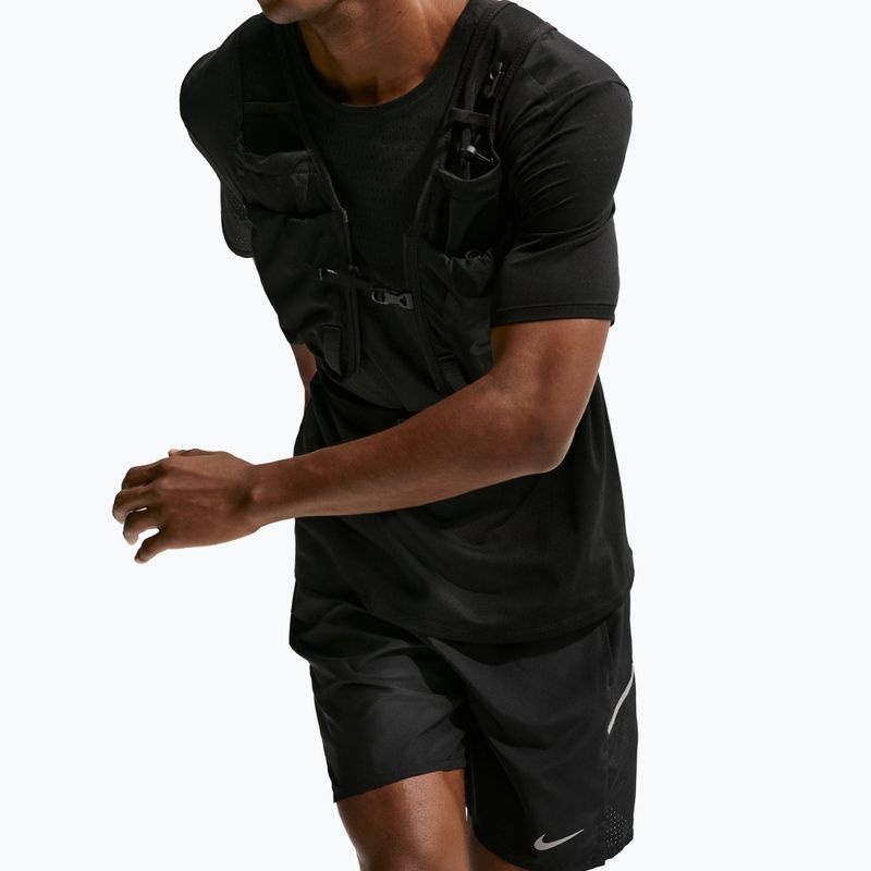 Vyriški bėgimo šortai Nike Miler Dri-Fit 2in1 7" black/black 4
