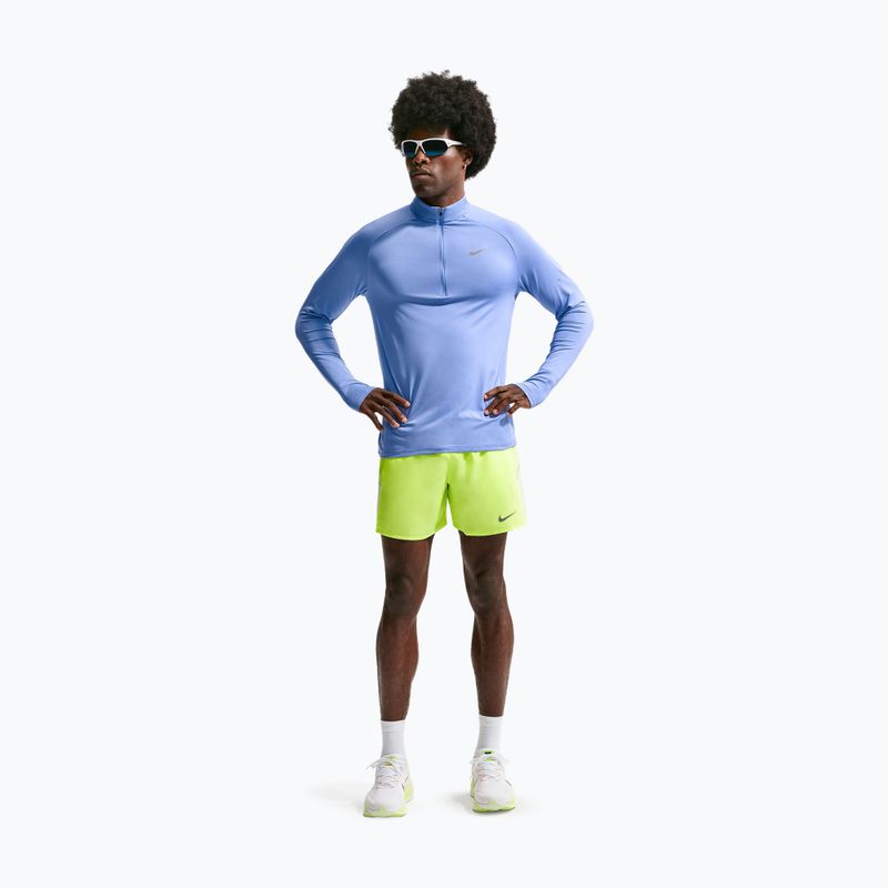 Vyriški šortai Nike Miler Dri-Fit Brief Lined 5" volt ice/barely volt 2