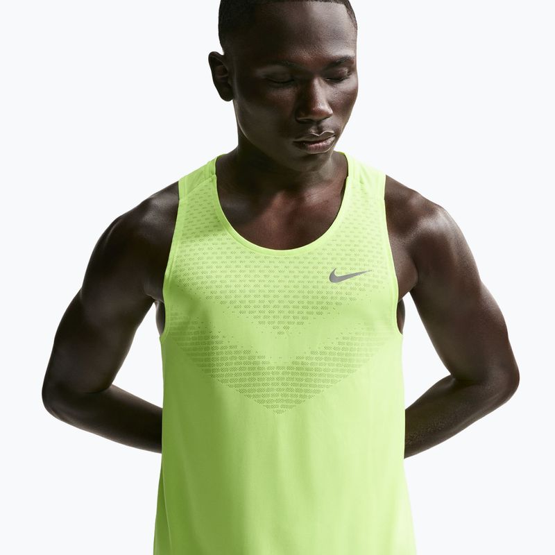 Vyriški bėgimo marškinėliai Nike Stride Dri-Fit ADV volt ice 4