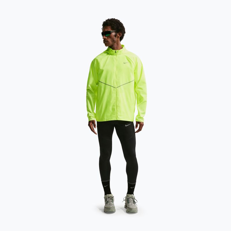 Vyriška bėgimo striukė Nike Miler Repel UV volt ice/volt ice 2