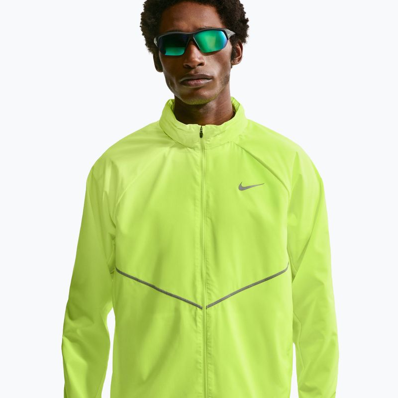 Vyriška bėgimo striukė Nike Miler Repel UV volt ice/volt ice 4