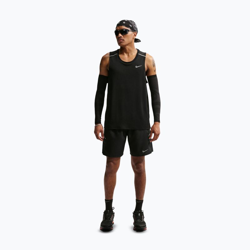 Vyriški bėgimo marškinėliai Nike Miler Dri-Fit black 2