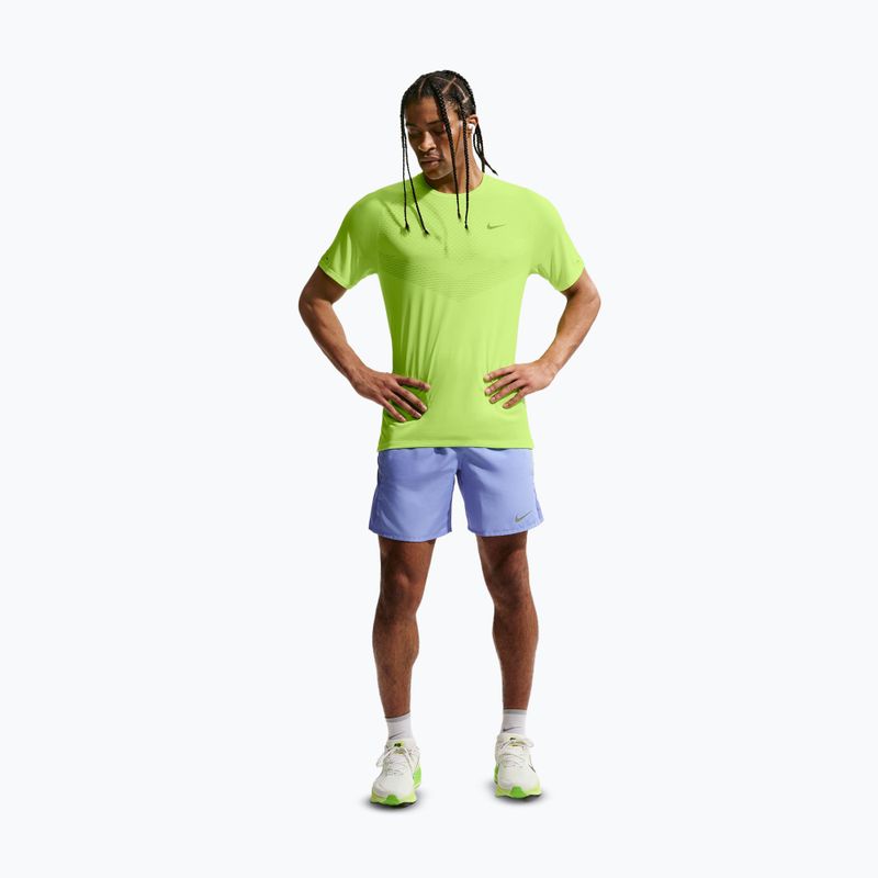 Vyriški bėgimo marškinėliai Nike Stride ADV volt ice 2