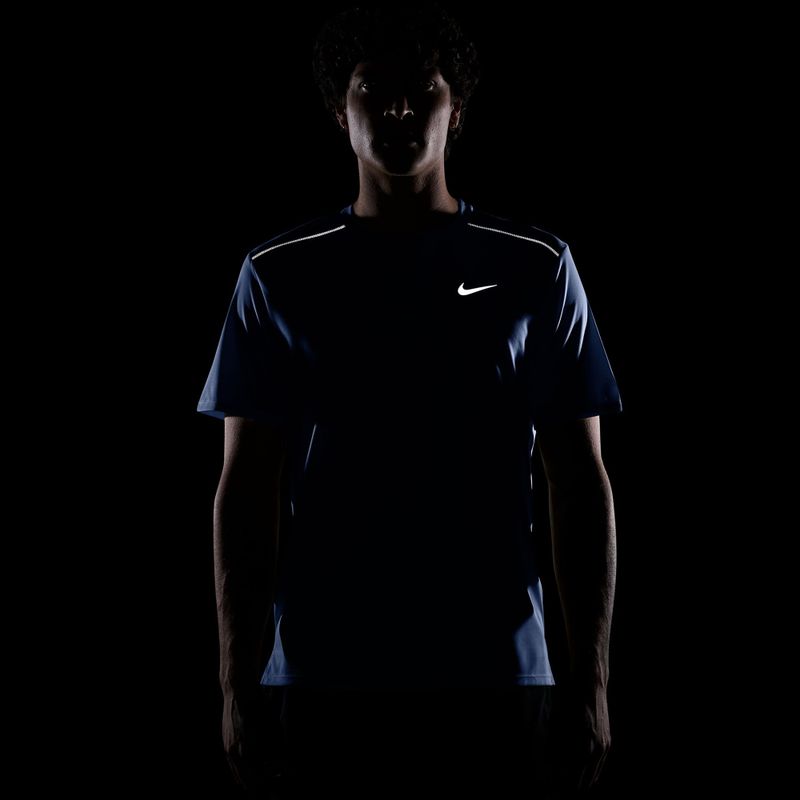 Vyriški bėgimo marškinėliai Nike Miler Dri-Fit UV royal pulse 4