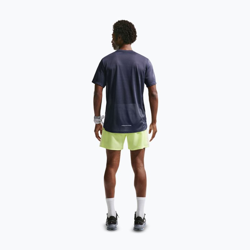 Vyriški bėgimo šortai Nike Miler Dri-Fit 2in1 5" volt ice/barely volt 3