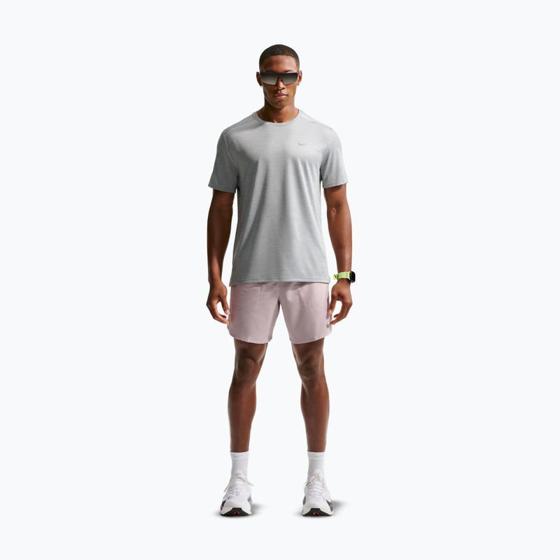 Vyriški bėgimo šortai Nike Stride Dri-Fit Brief-Lined 7" particle rose 2