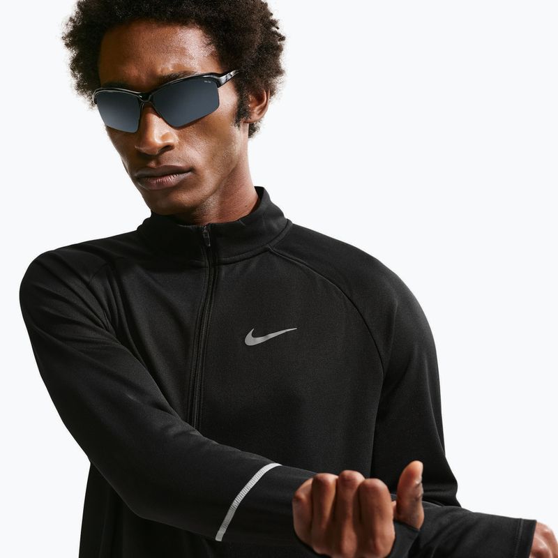 Vyriškas bėgimo džemperis Nike Miler Dri-Fit UV 1/2 Zip black 6