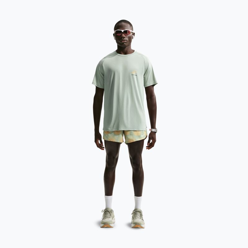 Vyriški bėgimo marškinėliai Nike Stride Dri-Fit ADV jade horizon 2