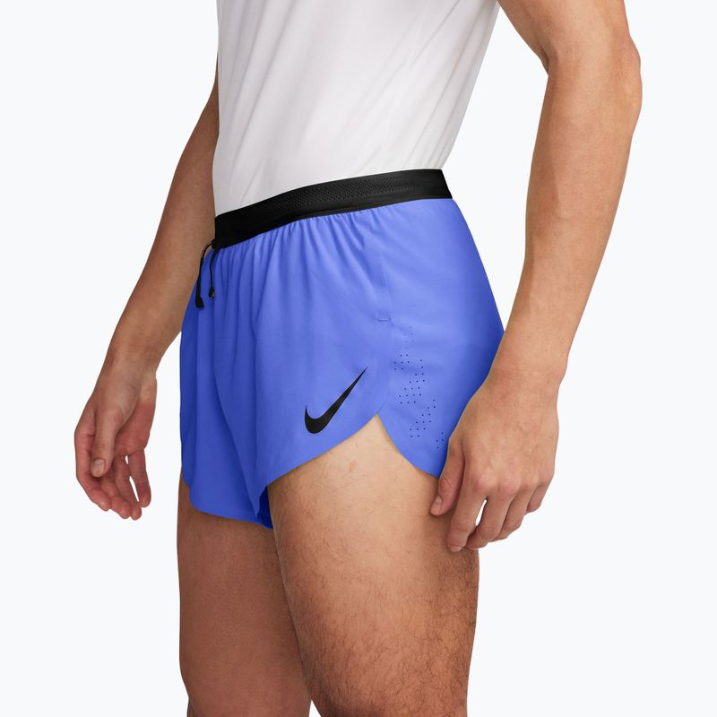 Vyriški bėgimo šortai Nike AeroSwift Dri-Fit ADV sapphire/black 3