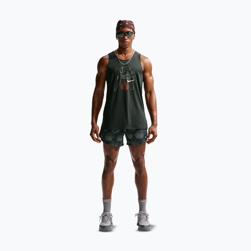 Vyriški bėgimo šortai Nike Stride Dri-Fit Brief Lined 5" black spruce 2