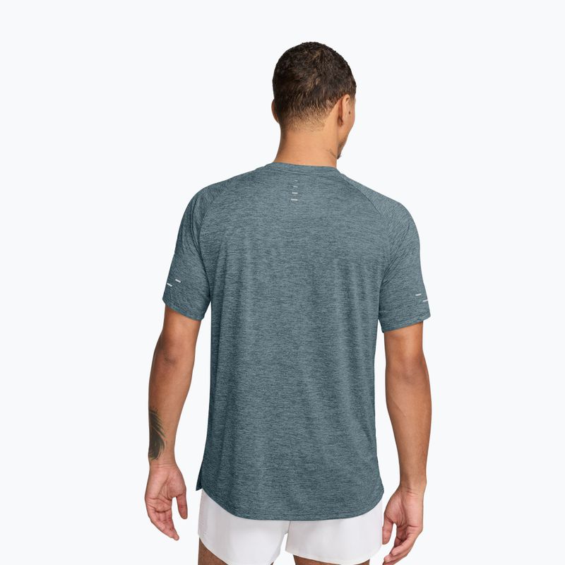Vyriški bėgimo marškinėliai Nike Stride ADV mineral slate 2