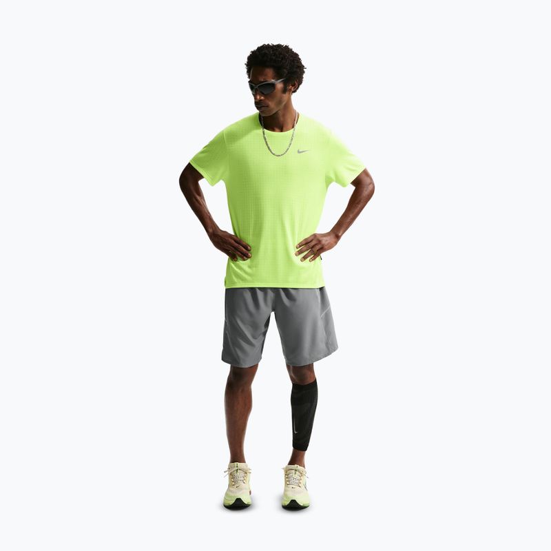 Vyriški bėgimo šortai Nike Miler Dri-Fit 9" smoke grey/smoke grey 2