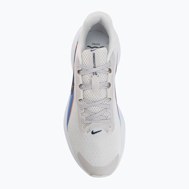 Vyriški bėgimo batai Nike Downshifter 14 platinum tint/black/white/off noir 5