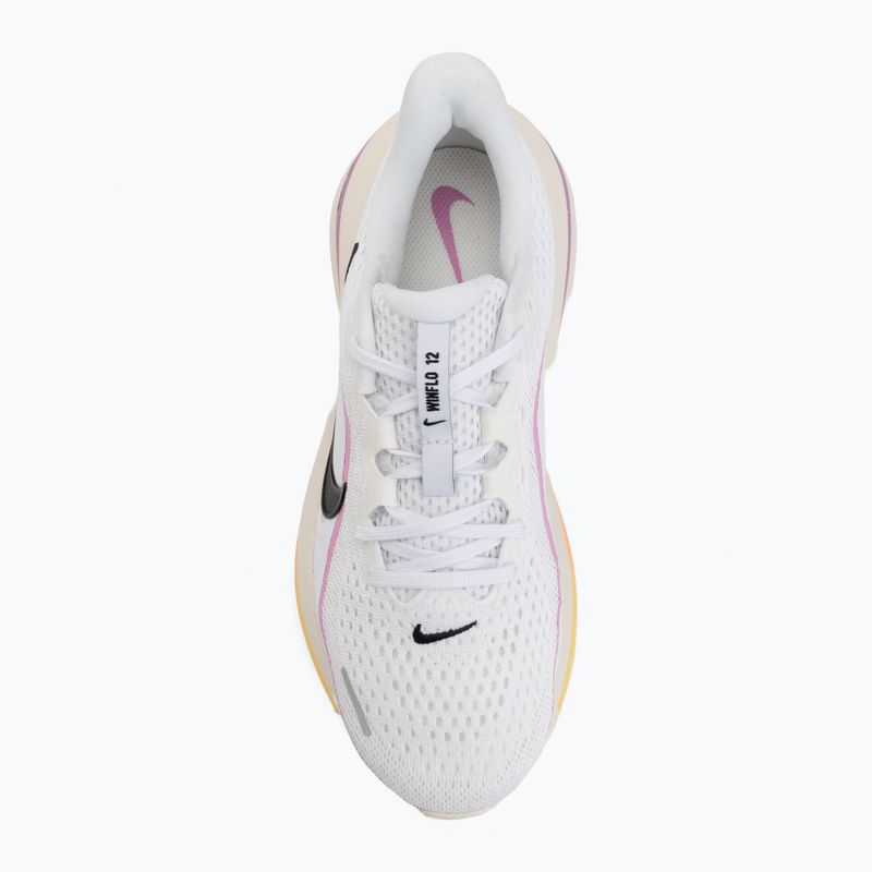 Moteriški bėgimo batai Nike Winflo 12 white/light magenta/chalk/black 5