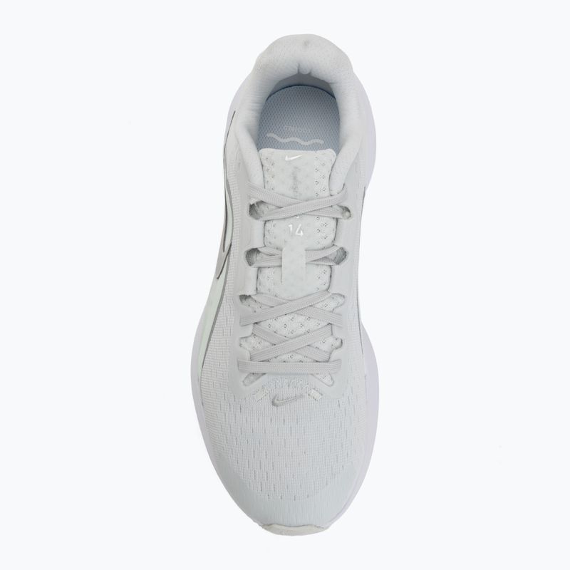 Moteriški bėgimo batai Nike Downshifter 14 off white/barely green/metallic silver 5