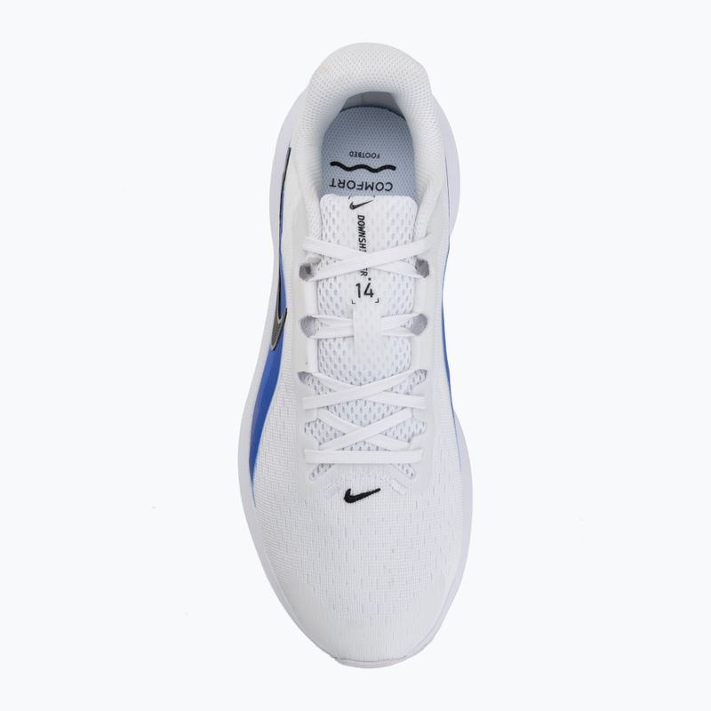 Vyriški bėgimo batai Nike Downshifter 14 white/racer blue/anthracite/black 5