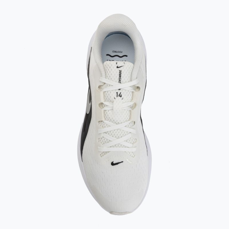 Vyriški bėgimo batai Nike Downshifter 14 summit white/black/white/metallic silver 5