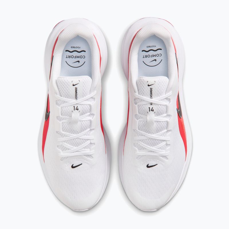 Vyriški bėgimo batai Nike Downshifter 14 white/university red/anthracite/black 5