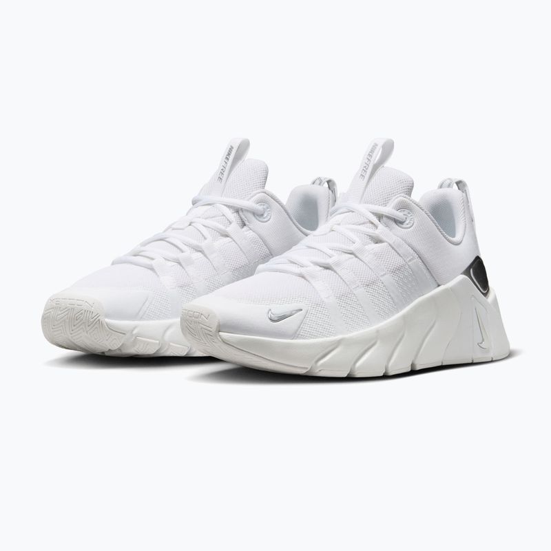 Moteriški treniruočių batai Nike Free Metcon 7 white/white/metallic silver 10