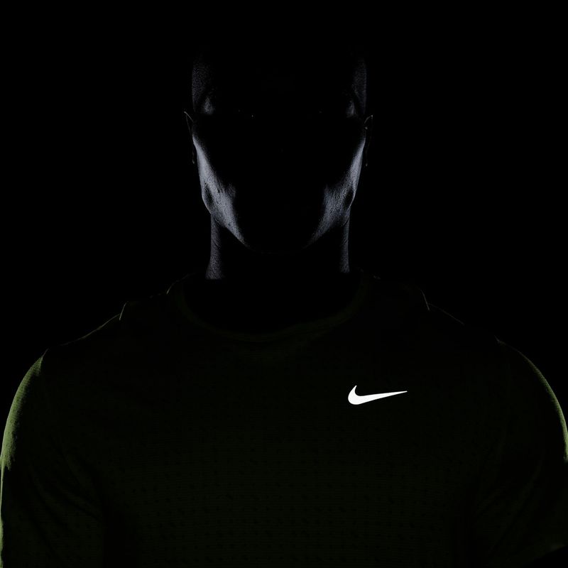 Vyriški bėgimo marškinėliai Nike Miler Breathe volt ice 4