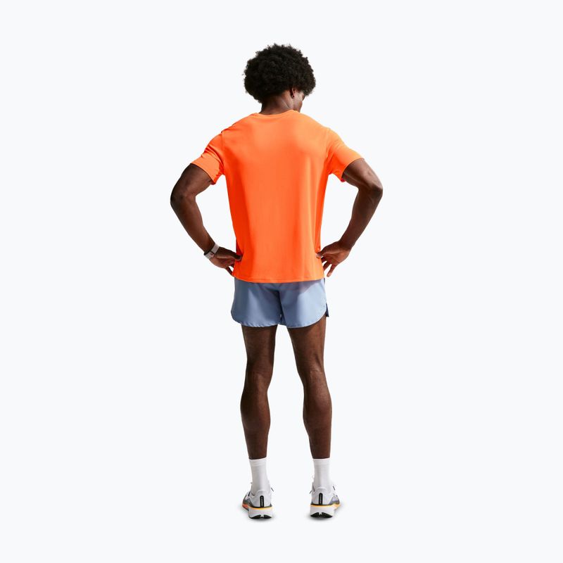 Vyriški bėgimo marškinėliai Nike Miler Dri-Fit UV total orange 2