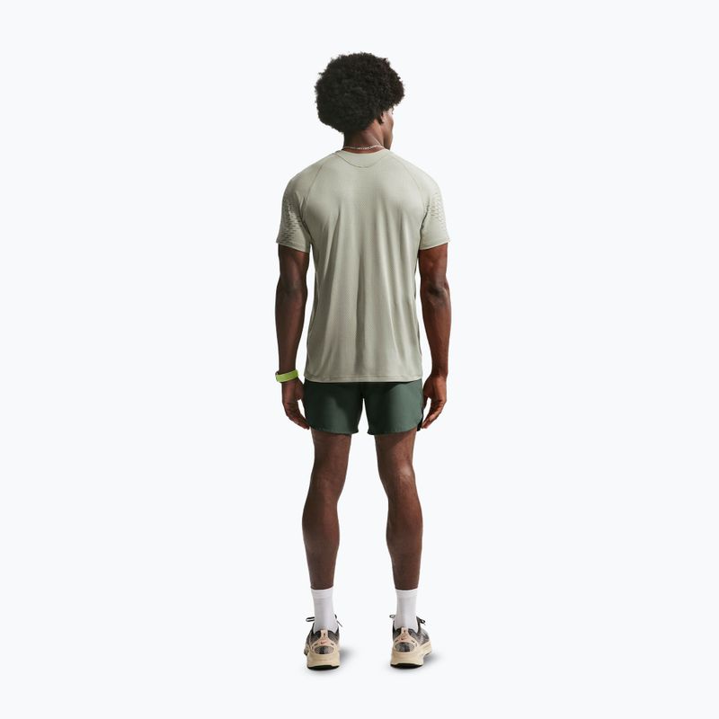 Vyriški bėgimo marškinėliai Nike Stride Dri-Fit ADV spruce fog/light army 3