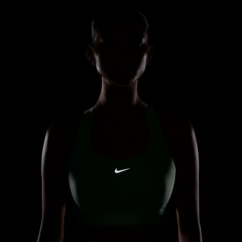 Treniruočių liemenėlė Nike Swift High-Support Lightly Lined steam/reflective silver 6