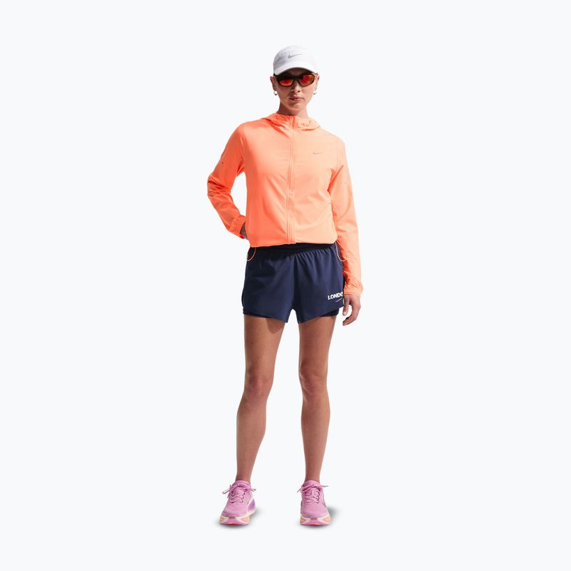 Moteriška bėgimo striukė Nike Swift Repel Packable orange pulse 2