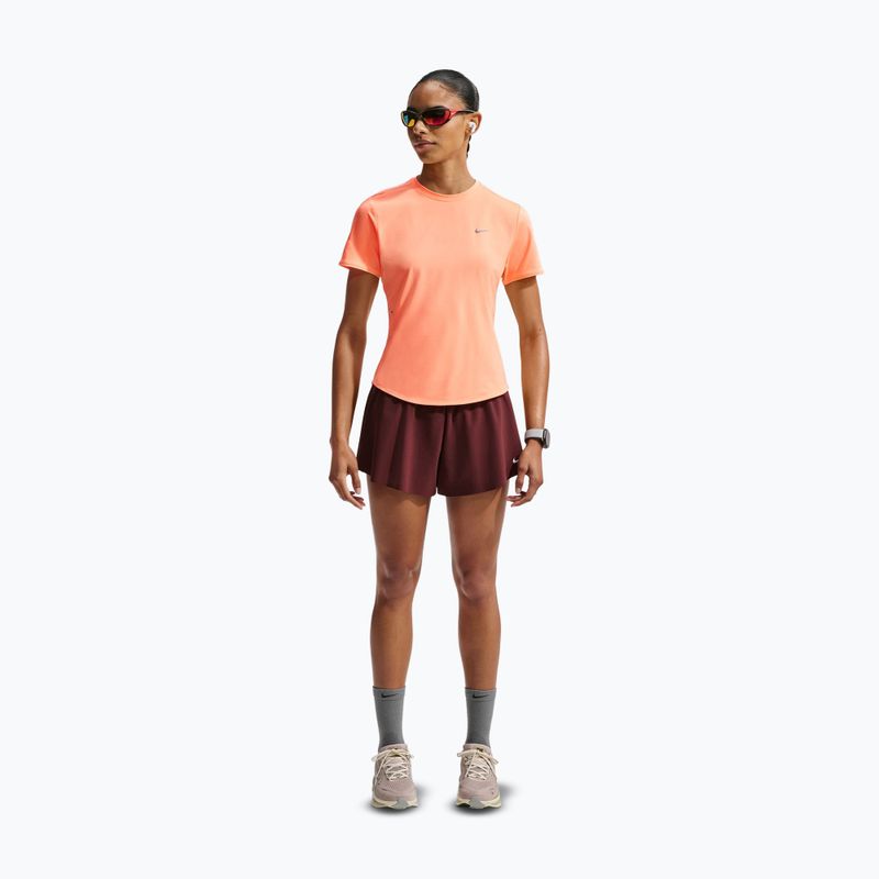 Moteriški bėgimo marškinėliai Nike Swift Dri-Fit orange pulse 2