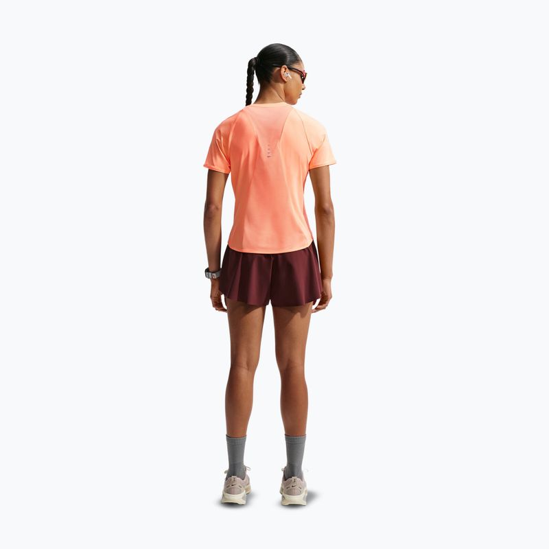 Moteriški bėgimo marškinėliai Nike Swift Dri-Fit orange pulse 3