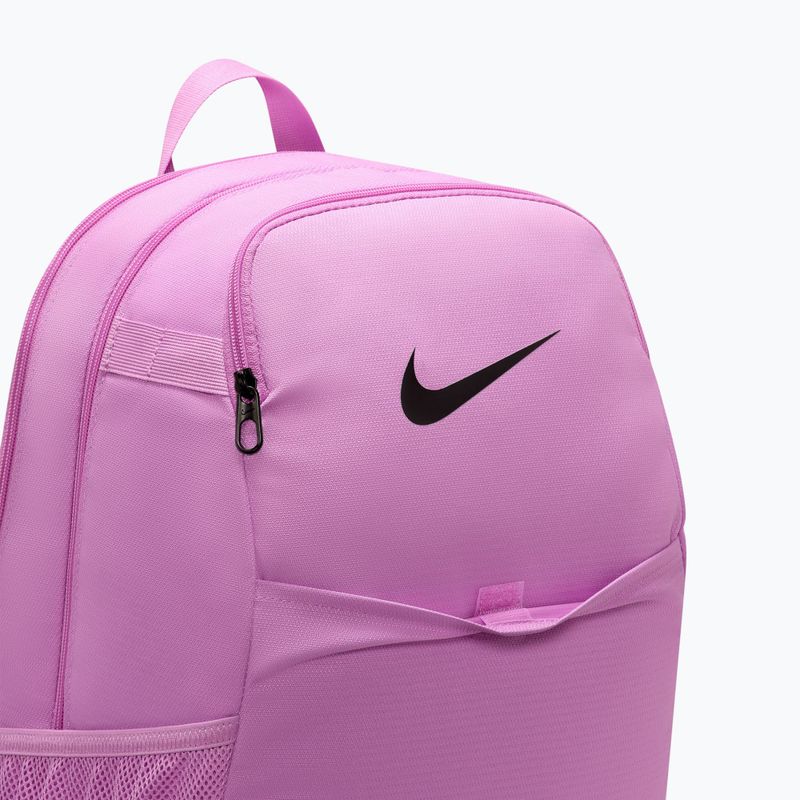 Kuprinė Nike Brasilia 24 l light magenta/black/black 6