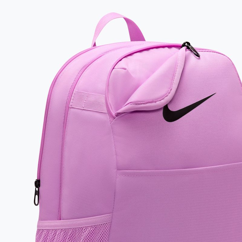 Kuprinė Nike Brasilia 24 l light magenta/black/black 7