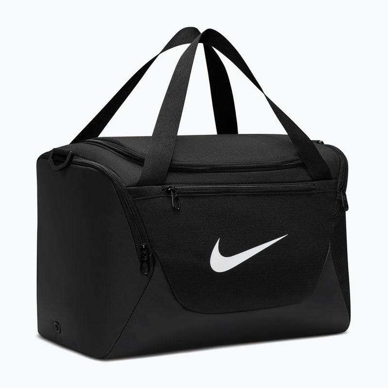 Treniruočiųkrepšys Nike Brasilia Duffel Extra Small 24 l black/black/white