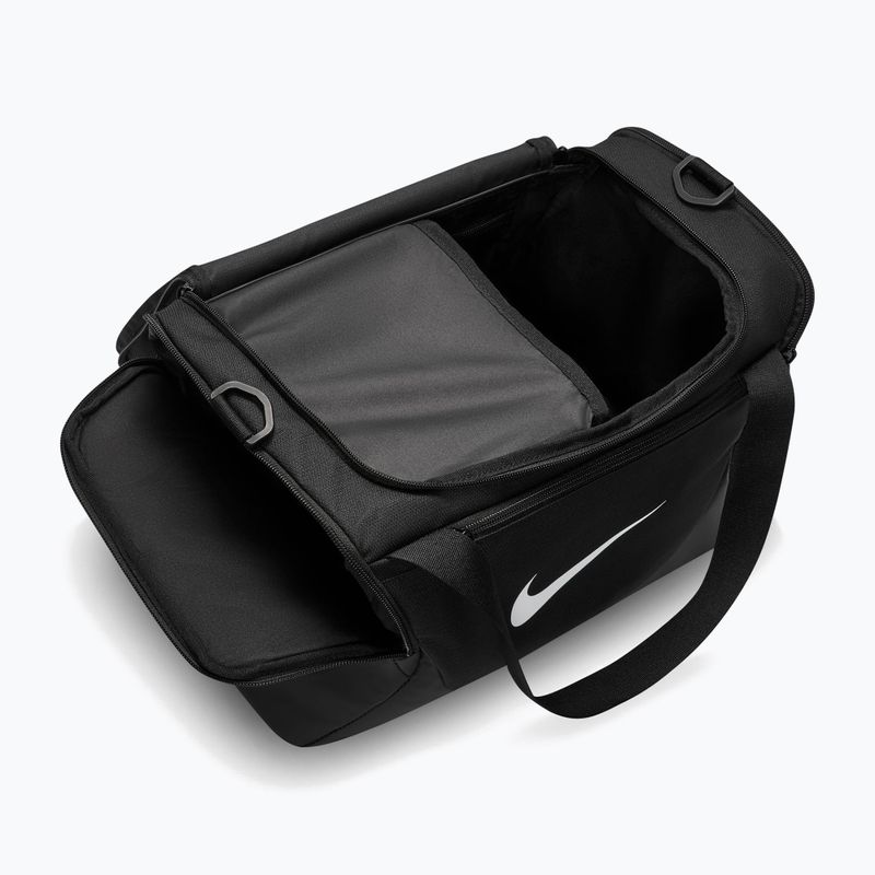 Treniruočiųkrepšys Nike Brasilia Duffel Extra Small 24 l black/black/white 7
